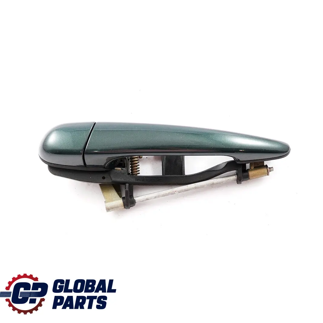 Outside Door Handle Front Left N/S Oxfordgruen Oxford Green to BMW 3 Series E46 with Part number 7048281 BMW 3 Series E46 Outside Door Handle Front Left N/S Oxfordgruen Oxford Green - SKU rhd-7048281-OXF - Part number 7048281