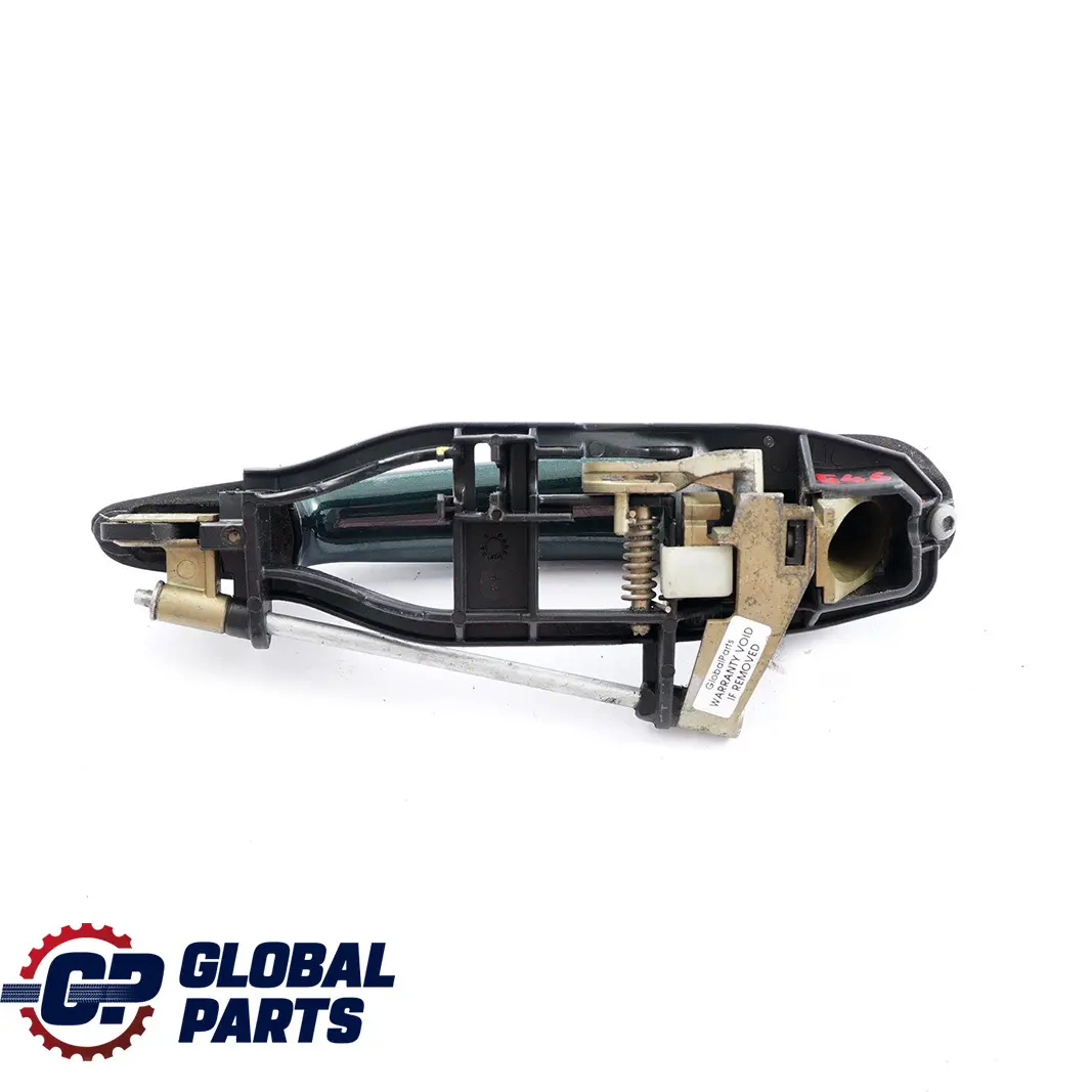 Outside Door Handle Front Left N/S Oxfordgruen Oxford Green to BMW 3 Series E46 with Part number 7048281 BMW 3 Series E46 Outside Door Handle Front Left N/S Oxfordgruen Oxford Green - SKU rhd-7048281-OXF - Part number 7048281