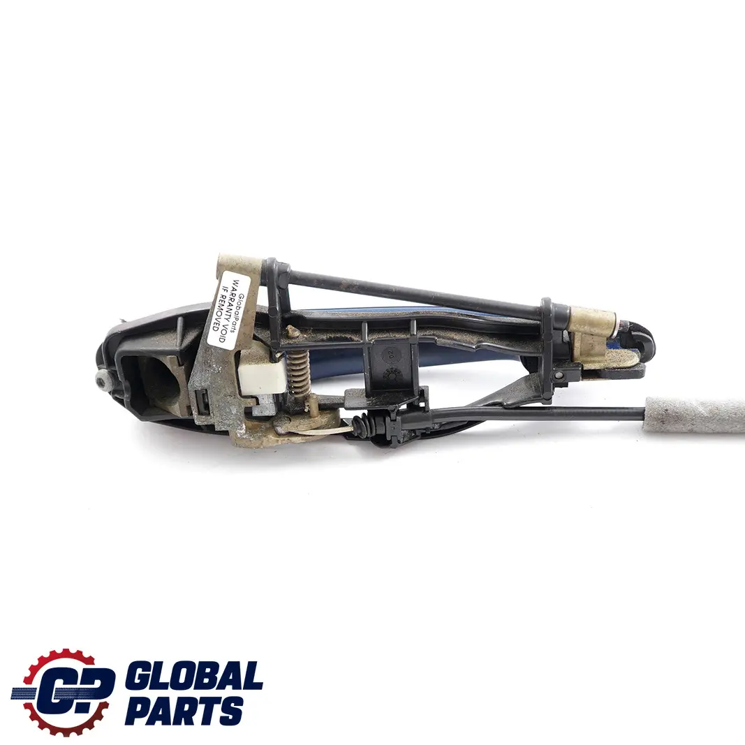 Outside Door Handle Front Left N/S Toledoblau Toledo Blue 482 to BMW 3 Series E46 with Part number 7048281 BMW 3 Series E46 Outside Door Handle Front Left N/S Toledoblau Toledo Blue 482 - SKU rhd-7048281-TDB - Part number 7048281