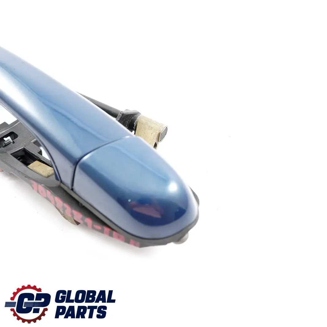 Outside Door Handle Front Left N/S Toledoblau Toledo Blue 482 to BMW 3 Series E46 with Part number 7048281 BMW 3 Series E46 Outside Door Handle Front Left N/S Toledoblau Toledo Blue 482 - SKU rhd-7048281-TDB - Part number 7048281