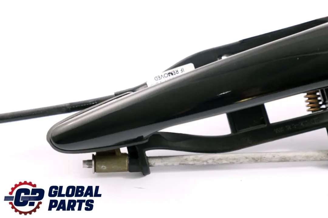 Outside Door Handle Front Right O/S Black Sapphire Metallic to BMW 3 Series E46 with Part number 7048282 BMW 3 Series E46 Outside Door Handle Front Right O/S Black Sapphire Metallic - SKU rhd-7048282-BS - Part number 7048282