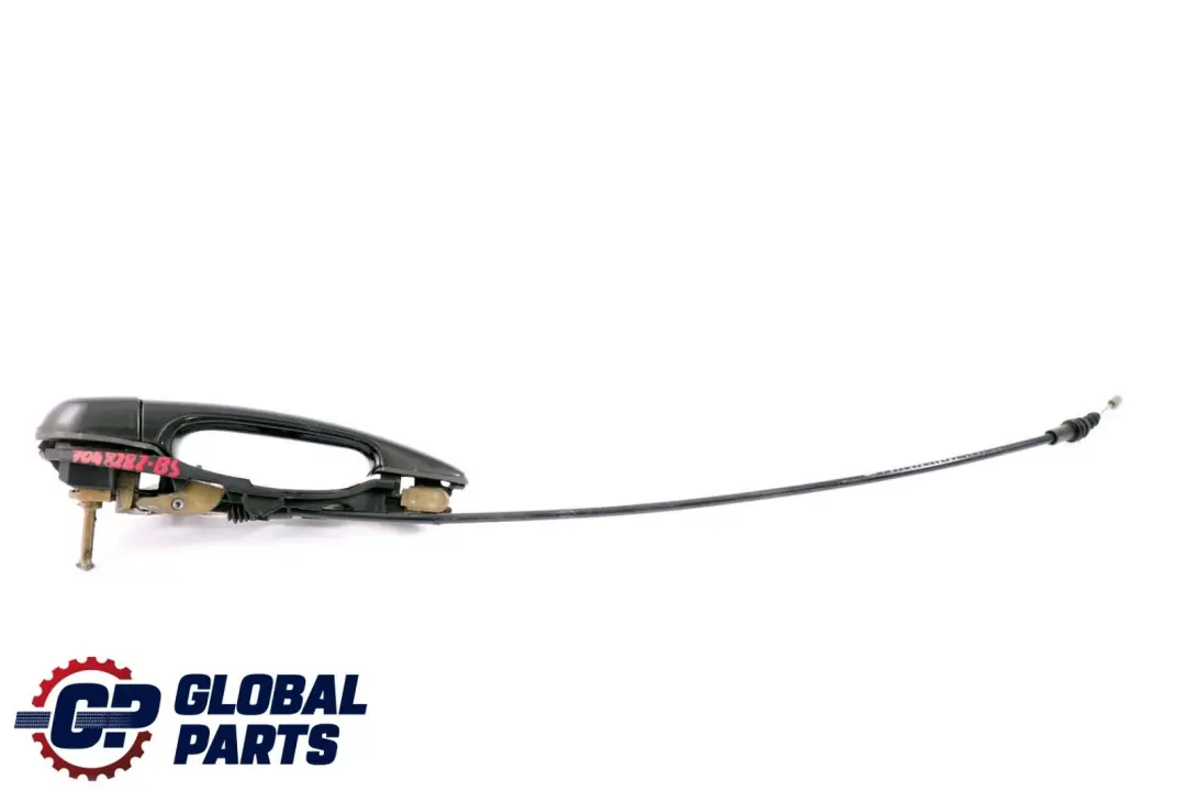 Outside Door Handle Front Right O/S Black Sapphire Metallic to BMW 3 Series E46 with Part number 7048282 BMW 3 Series E46 Outside Door Handle Front Right O/S Black Sapphire Metallic - SKU rhd-7048282-BS - Part number 7048282