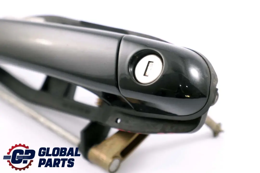 Outside Door Handle Front Right O/S Black Sapphire Metallic to BMW 3 Series E46 with Part number 7048282 BMW 3 Series E46 Outside Door Handle Front Right O/S Black Sapphire Metallic - SKU rhd-7048282-BS - Part number 7048282