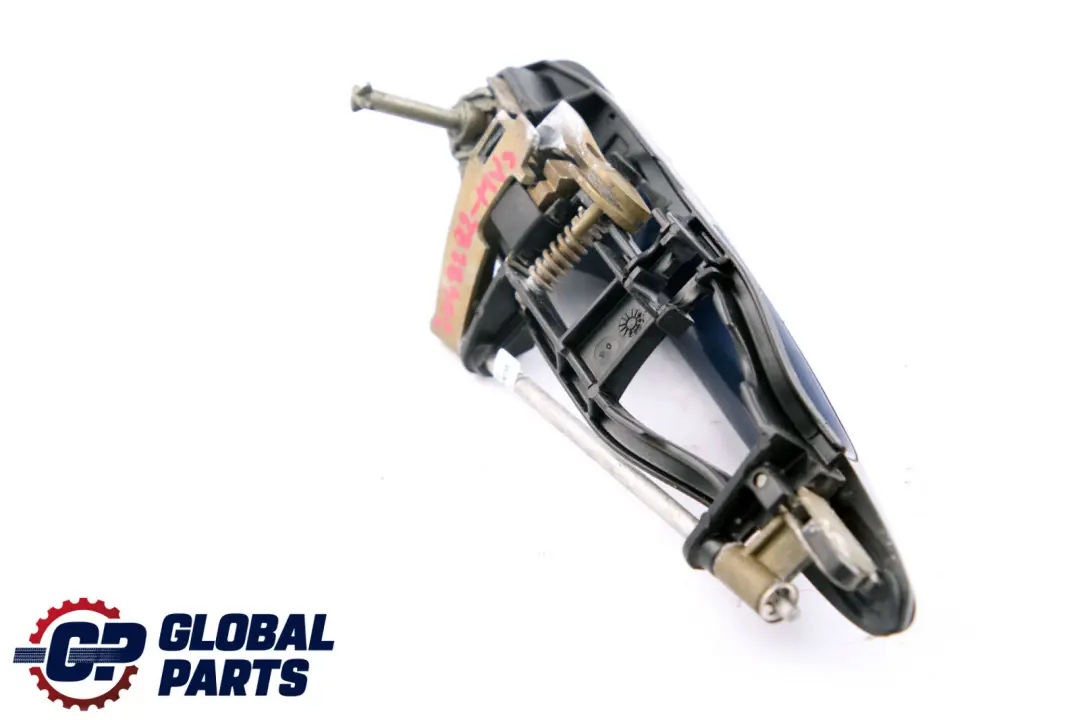 BMW 3 Series E46 Outside Door Handle Front Right O/S Mysticblau Mystic Blue A07 - SKU rhd-7048282-MYS - Part number 7048282