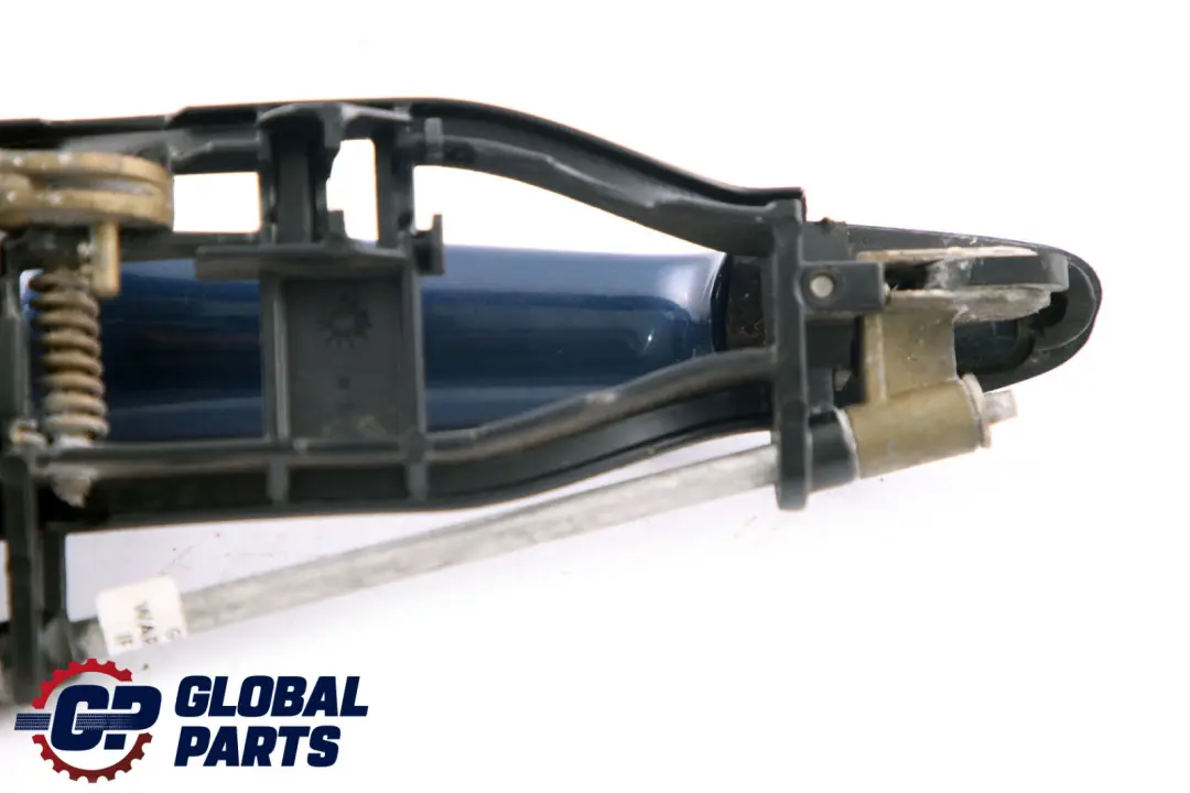 Outside Door Handle Front Right O/S Mysticblau Mystic Blue A07 to BMW 3 Series E46 with Part number 7048282 BMW 3 Series E46 Outside Door Handle Front Right O/S Mysticblau Mystic Blue A07 - SKU rhd-7048282-MYS - Part number 7048282