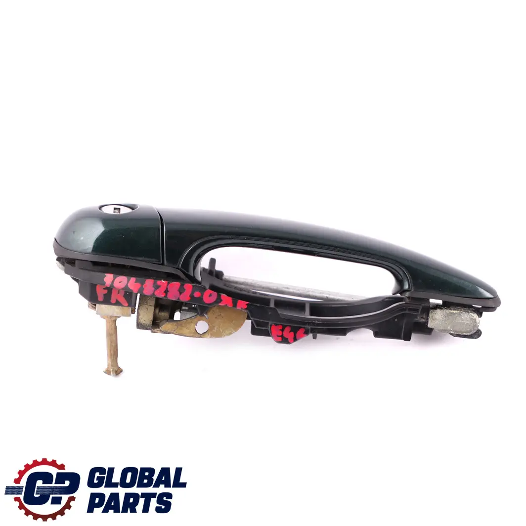 BMW 3 Series E46 Outside Door Handle Front Right O/S Oxfordgruen Oxford Green - SKU rhd-7048282-OXF - Part number 7048282