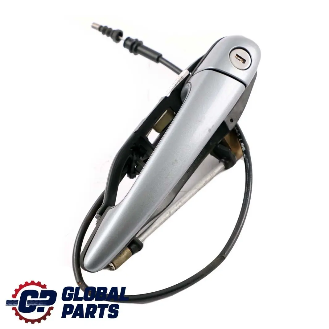 Outside Door Handle Front Right O/S Silbergrau Silver Grey to BMW 3 Series E46 1 with Part number 7048282 BMW 3 Series E46 1 Outside Door Handle Front Right O/S Silbergrau Silver Grey - SKU rhd-7048282-SBG1 - Part number 7048282