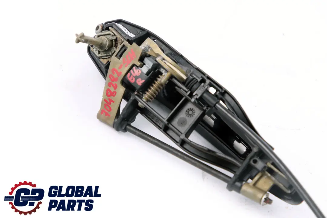 Outside Door Handle Front Right O/S Schwarz 2 Black 668 to BMW 3 Series E46 with Part number 7048282 BMW 3 Series E46 Outside Door Handle Front Right O/S Schwarz 2 Black 668 - SKU rhd-7048282-SCH - Part number 7048282