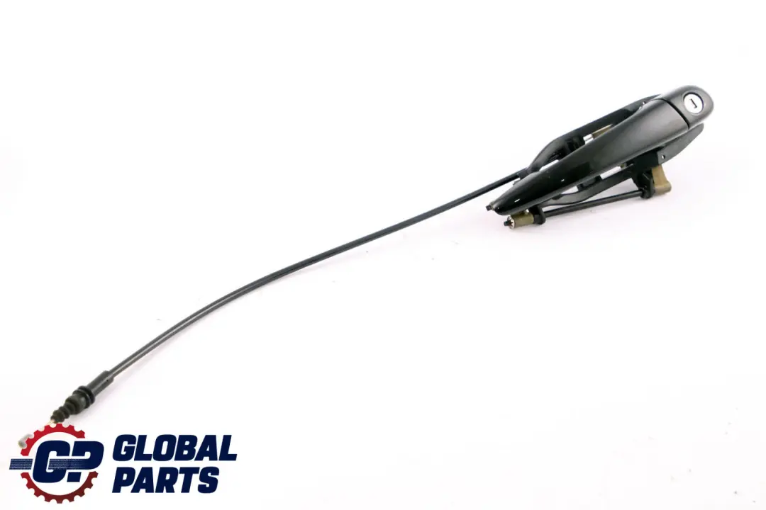 BMW 3 Series E46 Outside Door Handle Front Right O/S Schwarz 2 Black 668 - SKU rhd-7048282-SCH - Part number 7048282