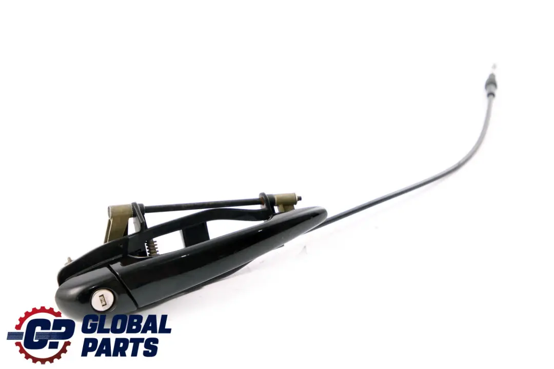 BMW 3 Series E46 Outside Door Handle Front Right O/S Schwarz 2 Black 668 - SKU rhd-7048282-SCH - Part number 7048282