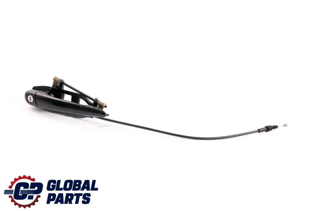 BMW 3 Series E46 Outside Door Handle Front Right O/S Schwarz 2 Black 668 - SKU rhd-7048282-SCH - Part number 7048282