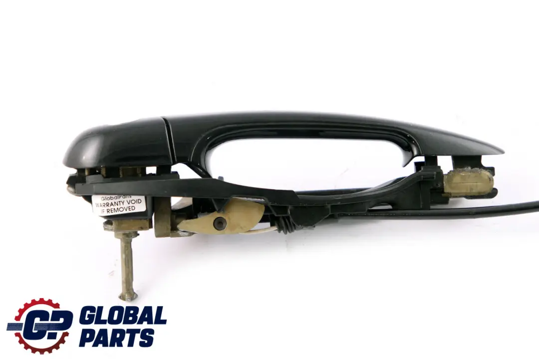 BMW 3 Series E46 Outside Door Handle Front Right O/S Schwarz 2 Black 668 - SKU rhd-7048282-SCH - Part number 7048282