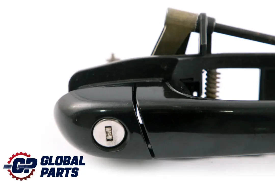 BMW 3 Series E46 Outside Door Handle Front Right O/S Schwarz 2 Black 668 - SKU rhd-7048282-SCH - Part number 7048282