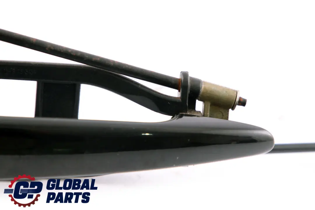 BMW 3 Series E46 Outside Door Handle Front Right O/S Schwarz 2 Black 668 - SKU rhd-7048282-SCH - Part number 7048282