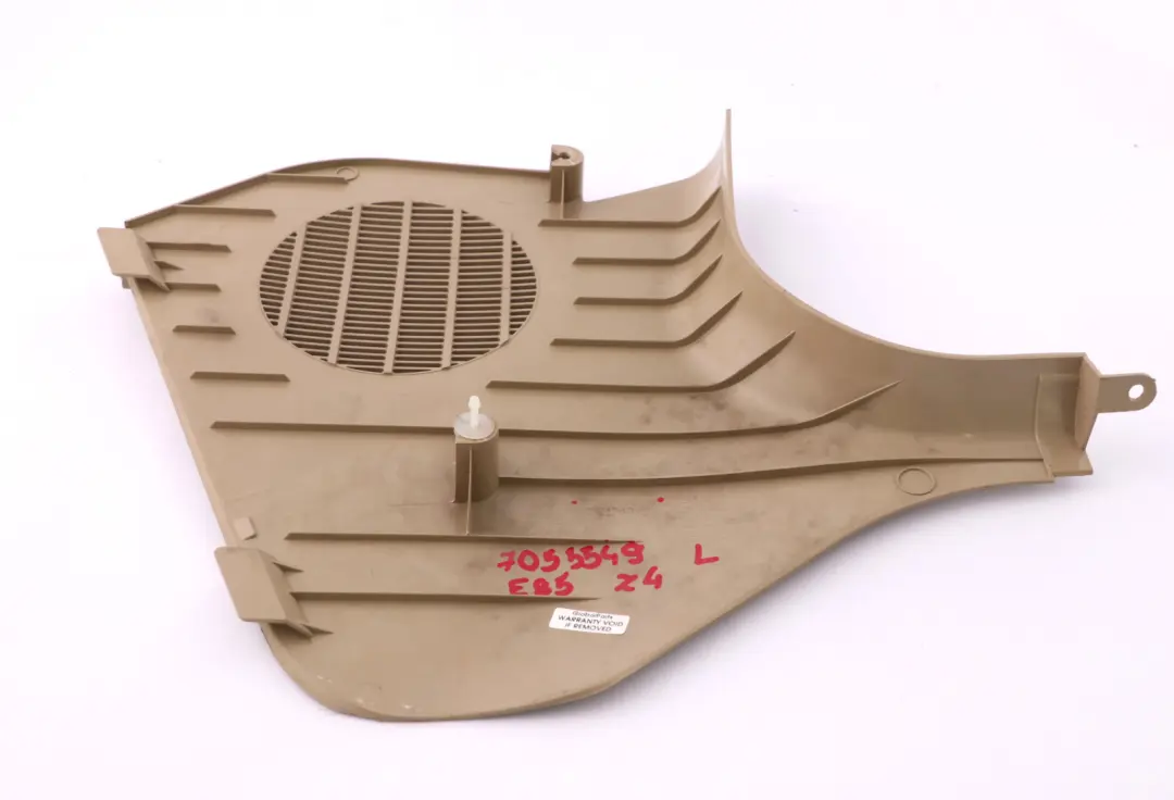 Lateral Trim Panel Front Left N/S Beige 7016793 to BMW Z4 Series E85 E86 with Part number 7055549 BMW Z4 Series E85 E86 Lateral Trim Panel Front Left N/S Beige 7016793 - SKU rhd-7055549 - Part number 7055549