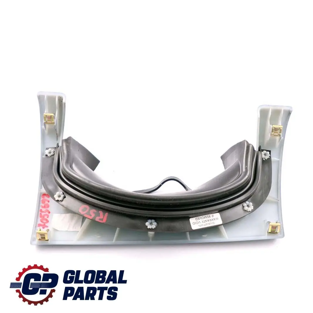 Dashboard Decor Panel Trim Strip Cover Anthracite to BMW Mini Cooper One R50 R53 with Part number 7055692 BMW Mini Cooper One R50 R53 Dashboard Decor Panel Trim Strip Cover Anthracite - SKU rhd-7055692 - Part number 7055692