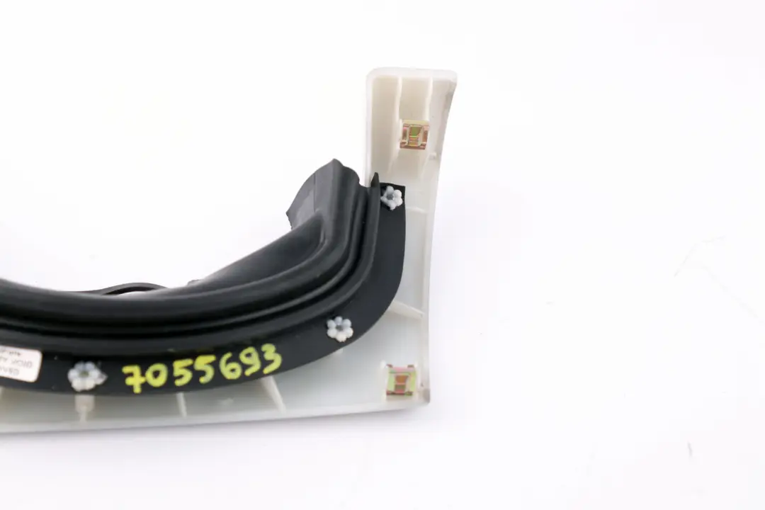 BMW Mini Cooper One R50 R53 Dashboard Decor Panel Trim Strip Cover White Silver - SKU rhd-7055693 - Part number 7055693