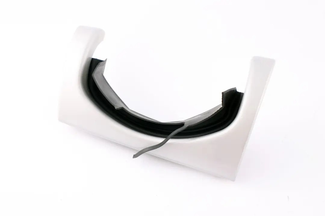 BMW Mini Cooper One R50 R53 Dashboard Decor Panel Trim Strip Cover White Silver - SKU rhd-7055693 - Part number 7055693