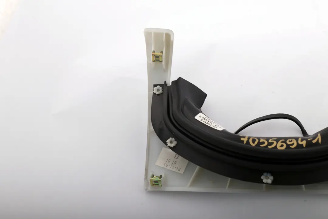 Dashboard Panel Trim Strip Cover White Silver to BMW Mini Cooper One R50 R53 with Part number 7055694 BMW Mini Cooper One R50 R53 Dashboard Panel Trim Strip Cover White Silver - SKU rhd-7055694-1 - Part number 7055694