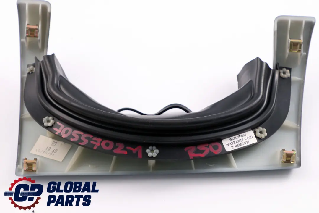 Decor Set Dashboard Dash Panel Trim Cover Anthracite to BMW Mini Cooper 1 R50 R53 with Part number 7055702 BMW Mini Cooper 1 R50 R53 Decor Set Dashboard Dash Panel Trim Cover Anthracite - SKU rhd-7055702-1 - Part number 7055702