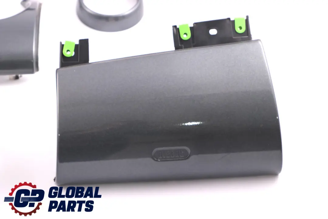 Decor Set Dashboard Dash Panel Trim Cover Anthracite to BMW Mini Cooper 1 R50 R53 with Part number 7055702 BMW Mini Cooper 1 R50 R53 Decor Set Dashboard Dash Panel Trim Cover Anthracite - SKU rhd-7055702-1 - Part number 7055702