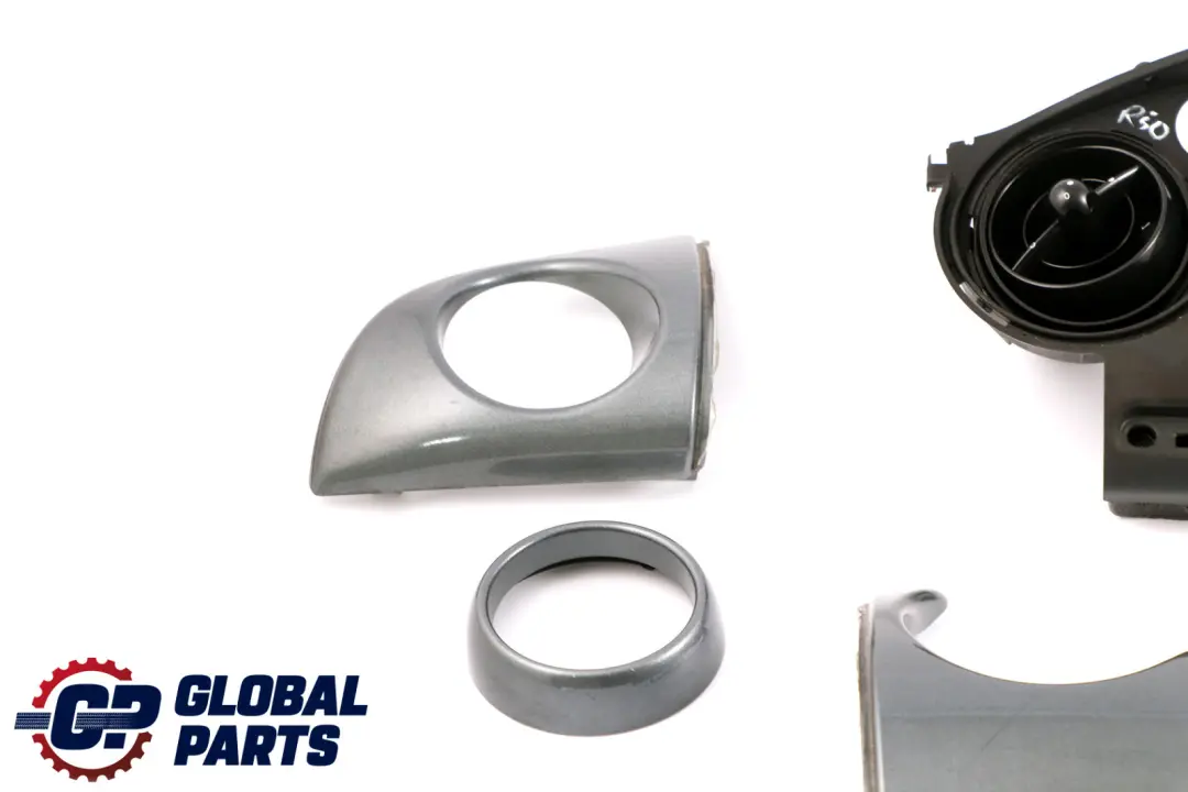 BMW Mini Cooper 1 R50 R53 Decor Set Dashboard Dash Panel Trim Cover Anthracite - SKU rhd-7055702-1 - Part number 7055702