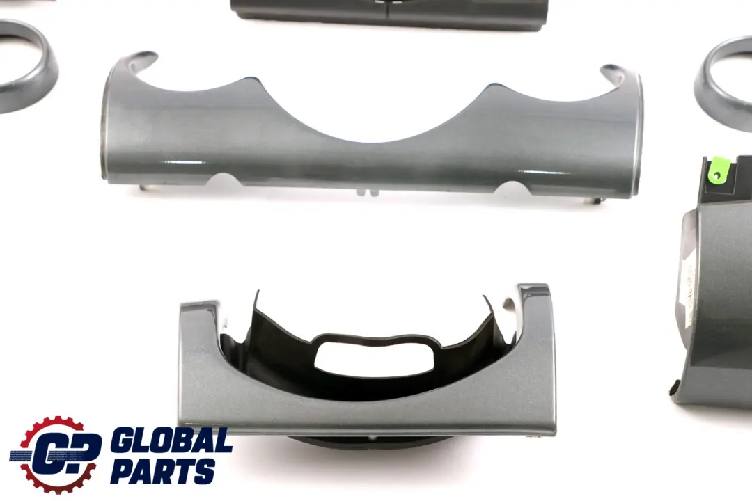 Decor Set Dashboard Dash Panel Trim Cover Anthracite to BMW Mini Cooper 1 R50 R53 with Part number 7055702 BMW Mini Cooper 1 R50 R53 Decor Set Dashboard Dash Panel Trim Cover Anthracite - SKU rhd-7055702-1 - Part number 7055702
