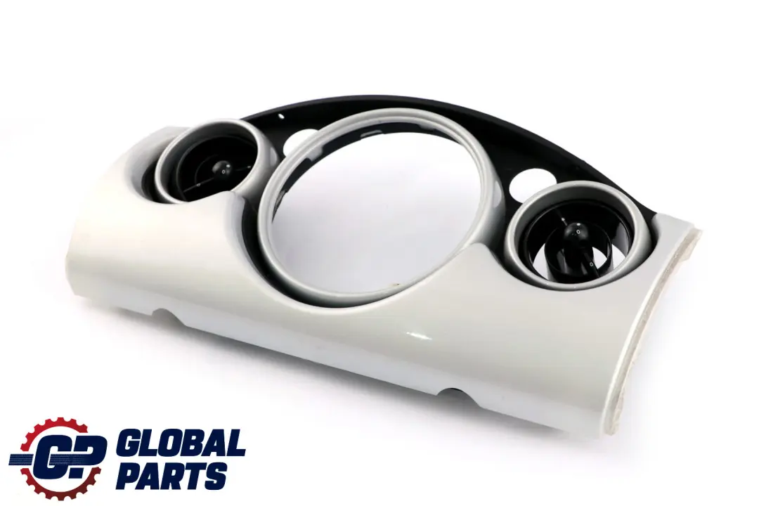 BMW Mini Cooper 1 R50 R53 Dashboard Panel Trim Strip Cover White Silver - SKU rhd-7055703-1 - Part number 7055703