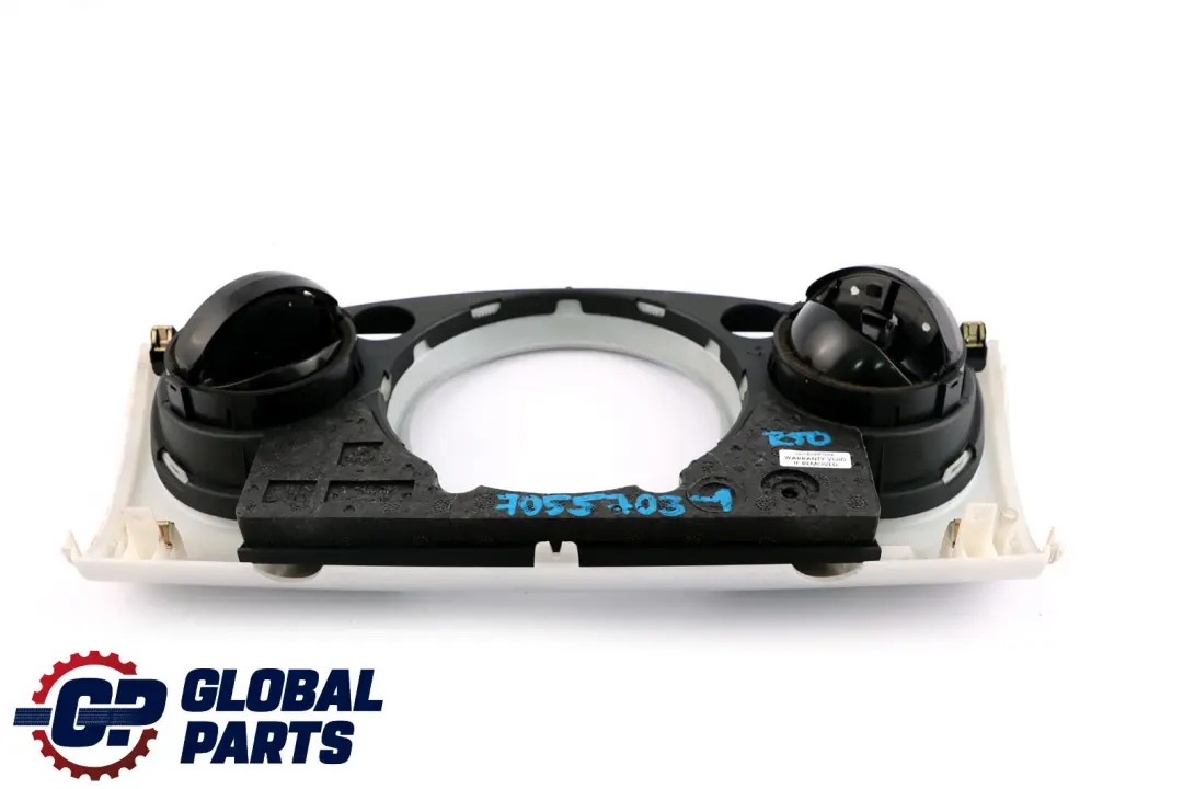 BMW Mini Cooper 1 R50 R53 Dashboard Panel Trim Strip Cover White Silver - SKU rhd-7055703-1 - Part number 7055703