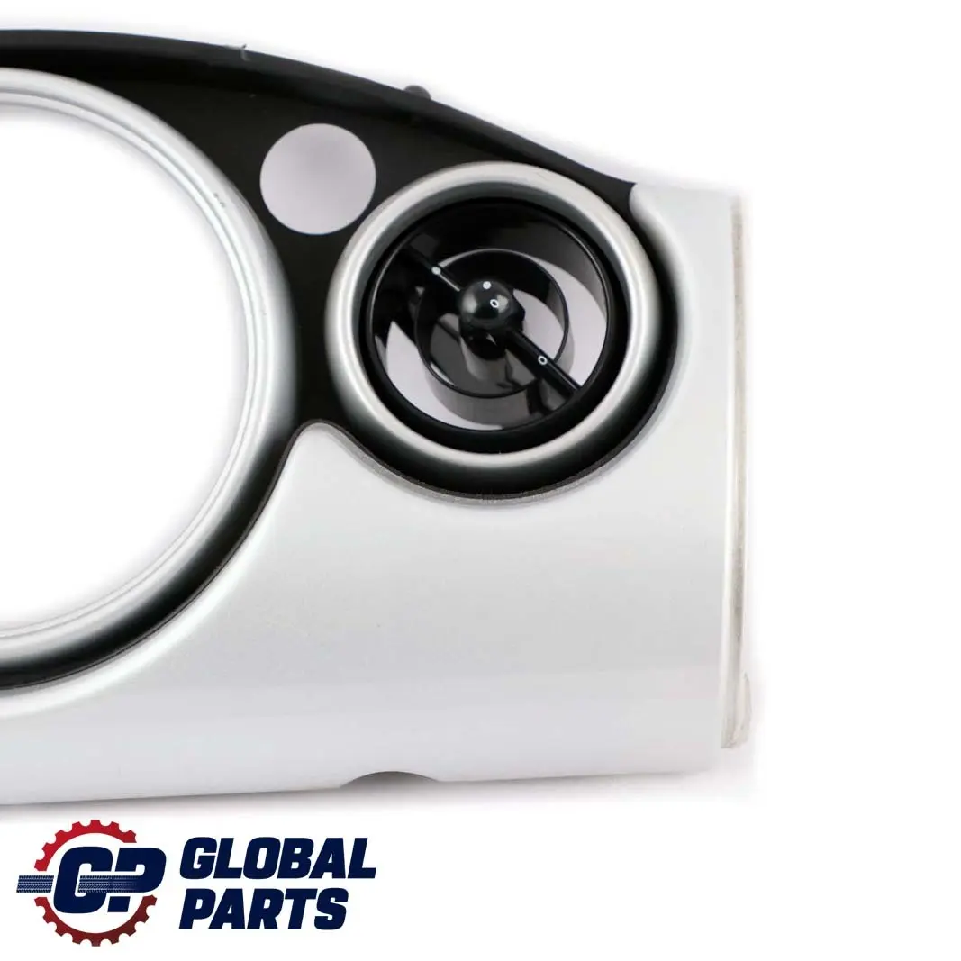 Set Dashboard Panel Trim Strip Cover White Silver to Mini Cooper One R50 R53 with Part number 7055703 Mini Cooper One R50 R53 Set Dashboard Panel Trim Strip Cover White Silver - SKU rhd-7055703 - Part number 7055703