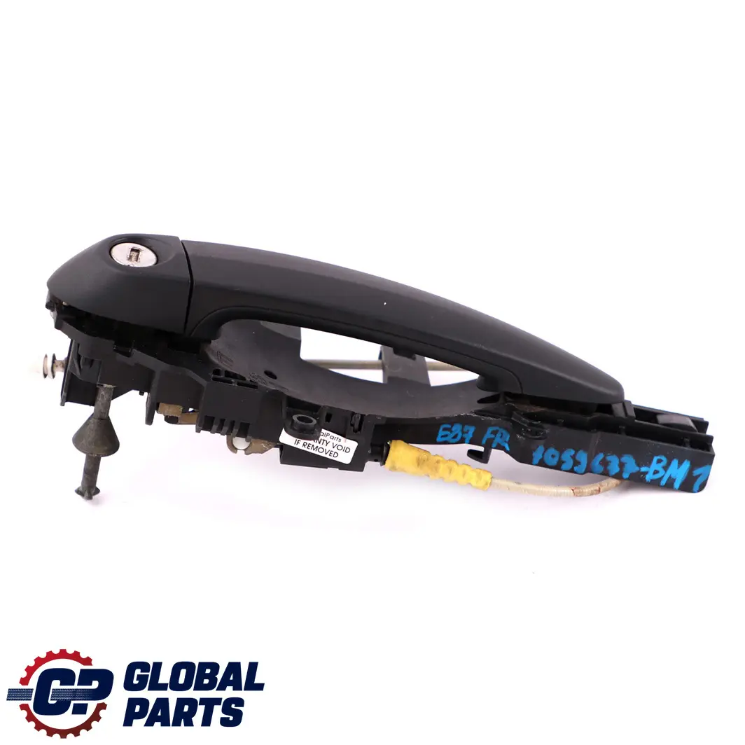 Complete Front Right Door Grab Handle O/S Black Matt to BMW 1 E81 E87 1 with Part number 7059677 BMW 1 E81 E87 1 Complete Front Right Door Grab Handle O/S Black Matt - SKU rhd-7059677-BM1 - Part number 7059677