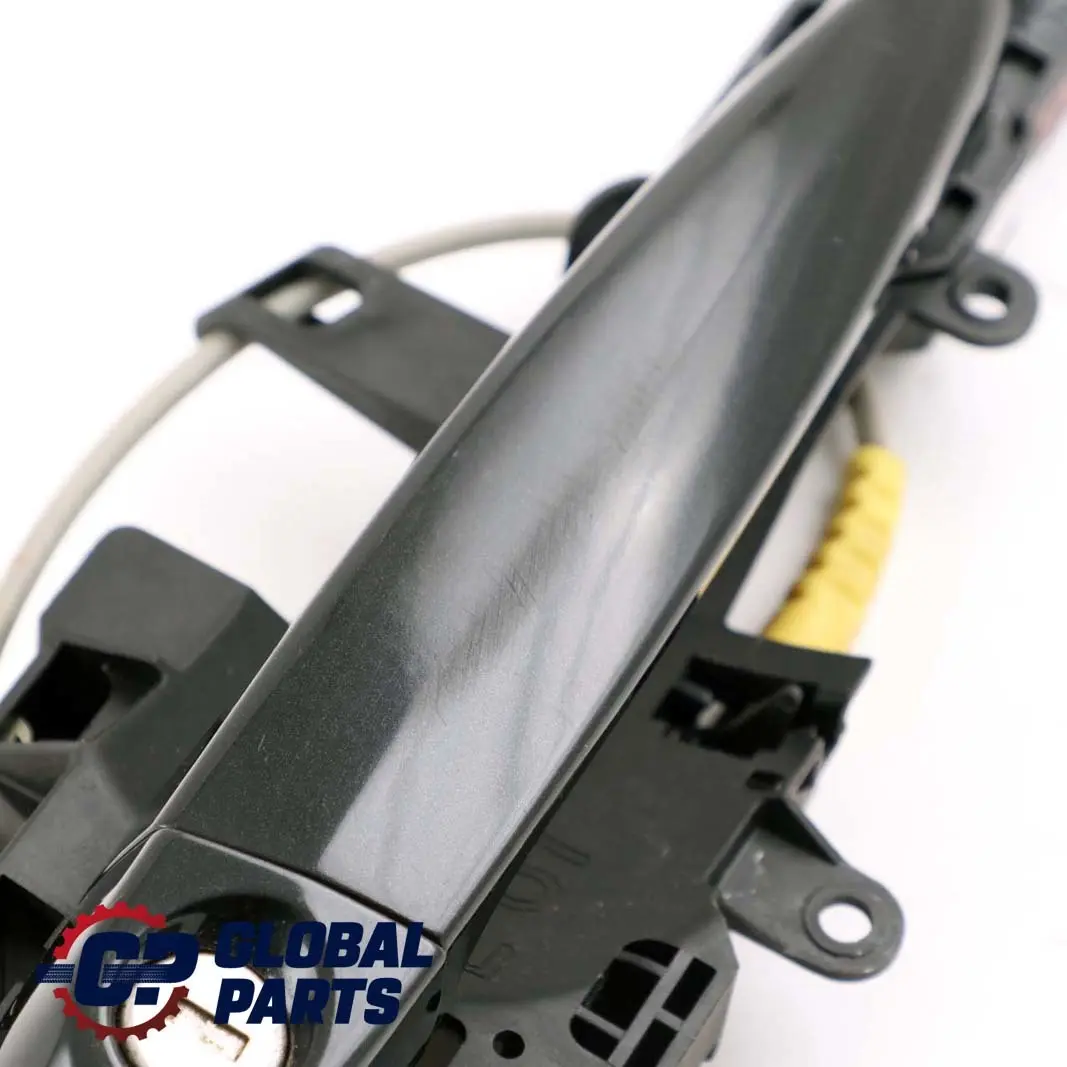 BMW 1 Series 1 E81 E87 LCI Complete Front Right Grab Handle O/S Black Sapphire - SKU rhd-7059677-BS1 - Part number 0445180
