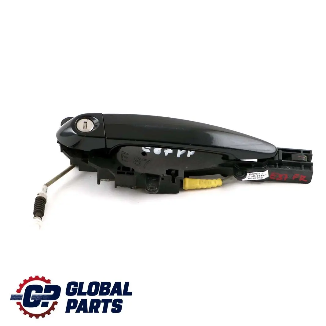 Complete Front Right Grab Handle O/S Black Sapphire to BMW 1 Series 1 E81 E87 LCI with Part number 0445180 BMW 1 Series 1 E81 E87 LCI Complete Front Right Grab Handle O/S Black Sapphire - SKU rhd-7059677-BS1 - Part number 0445180