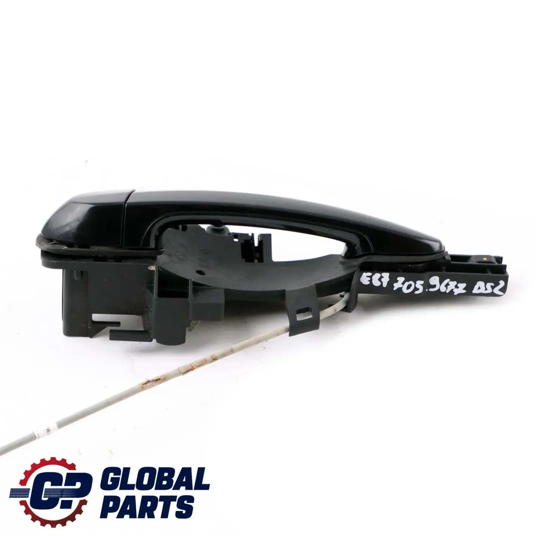 Complete Front Left Grab Handle N/S Black Sapphire to BMW 1 Series 2 E87 with Part number 7059677 BMW 1 Series 2 E87 Complete Front Left Grab Handle N/S Black Sapphire - SKU rhd-7059677-BS2 - Part number 7059677