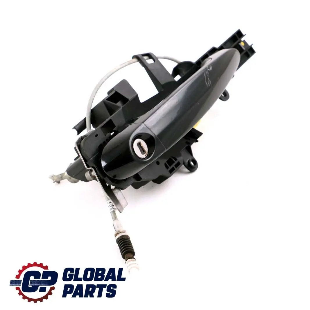 Complete Front Right Grab Handle O/S Black Sapphire to BMW 1 Series 4 E81 E87 LCI with Part number 7059677 BMW 1 Series 4 E81 E87 LCI Complete Front Right Grab Handle O/S Black Sapphire - SKU rhd-7059677-BS4 - Part number 7059677