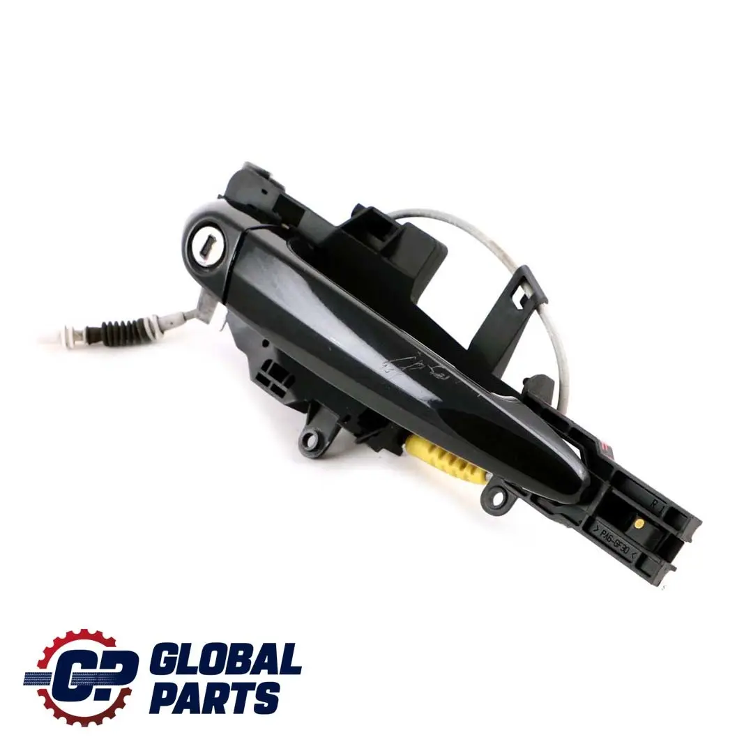 Complete Front Right Grab Handle O/S Black Sapphire to BMW 1 Series 4 E81 E87 LCI with Part number 7059677 BMW 1 Series 4 E81 E87 LCI Complete Front Right Grab Handle O/S Black Sapphire - SKU rhd-7059677-BS4 - Part number 7059677