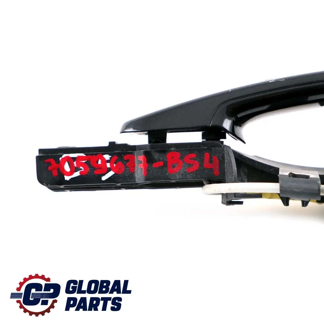 Complete Front Right Grab Handle O/S Black Sapphire to BMW 1 Series 4 E81 E87 LCI with Part number 7059677 BMW 1 Series 4 E81 E87 LCI Complete Front Right Grab Handle O/S Black Sapphire - SKU rhd-7059677-BS4 - Part number 7059677