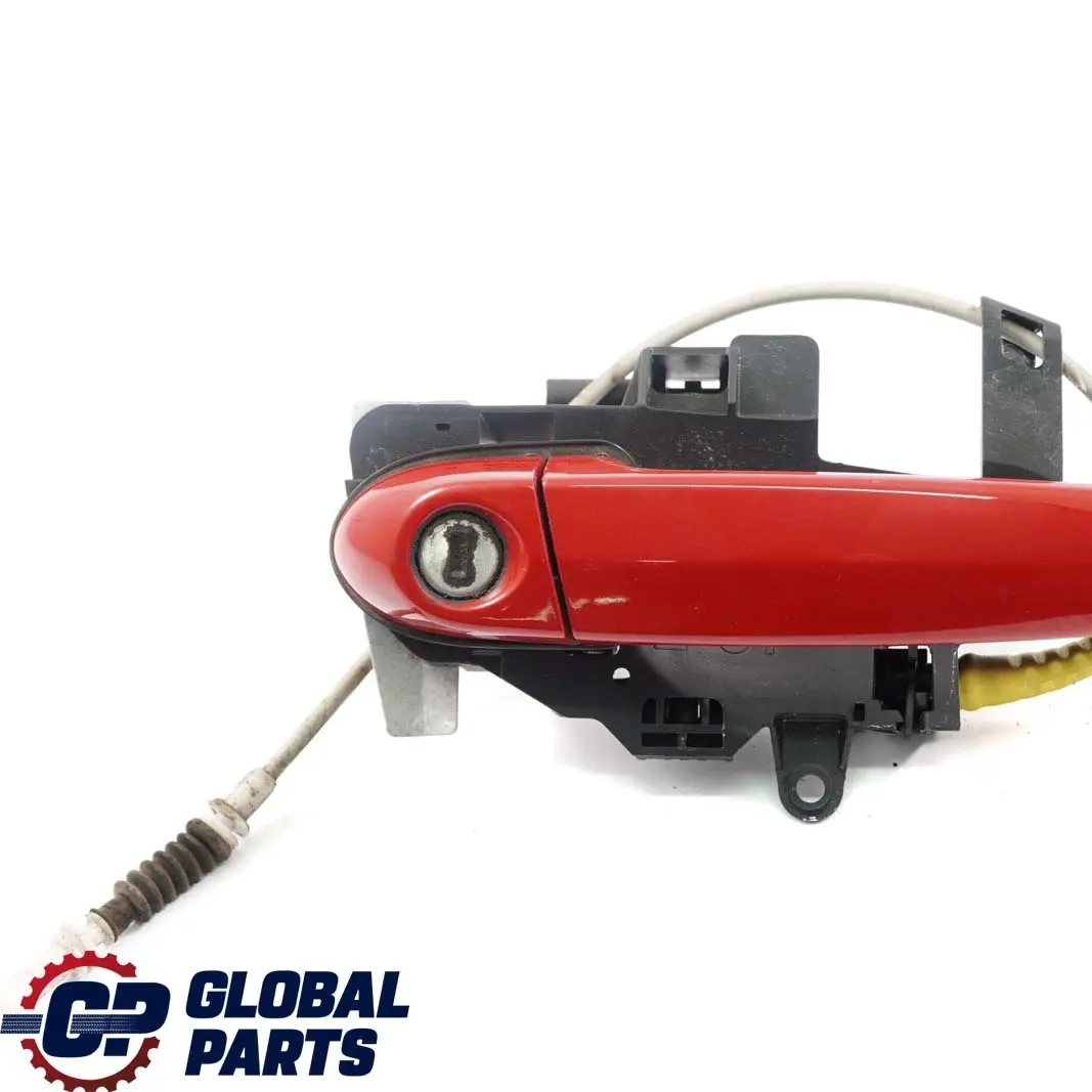 BMW 1 Series E81 E87 1 Front Right Door Grab Handle O/S Karmesinrot Red A61 - SKU rhd-7059677-KAR1 - Part number 7059677
