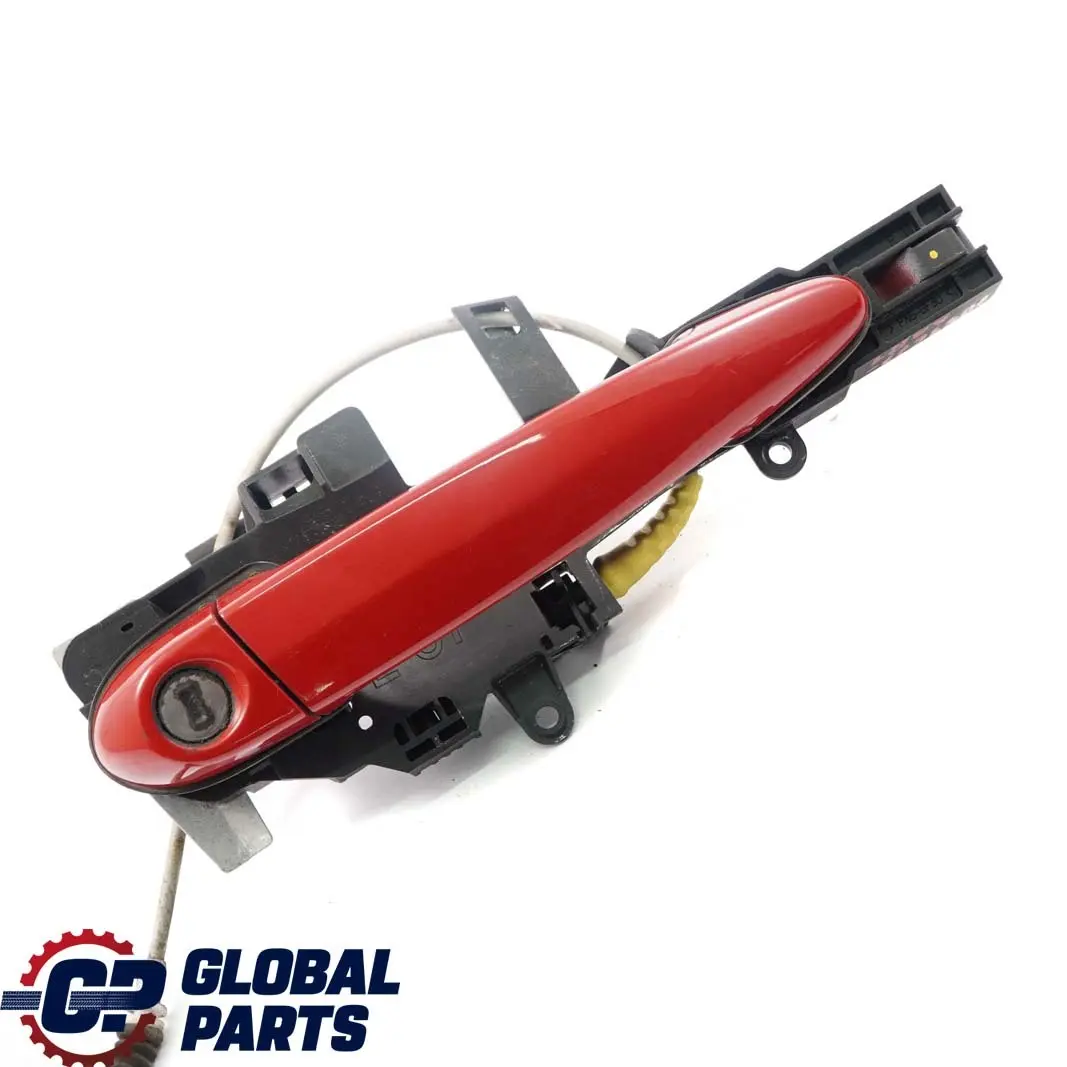BMW 1 Series E81 E87 1 Front Right Door Grab Handle O/S Karmesinrot Red A61 - SKU rhd-7059677-KAR1 - Part number 7059677