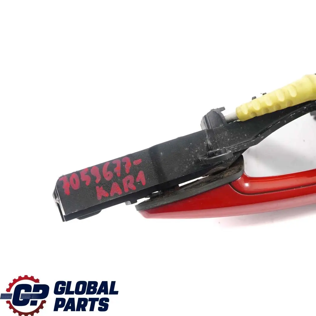 BMW 1 Series E81 E87 1 Front Right Door Grab Handle O/S Karmesinrot Red A61 - SKU rhd-7059677-KAR1 - Part number 7059677