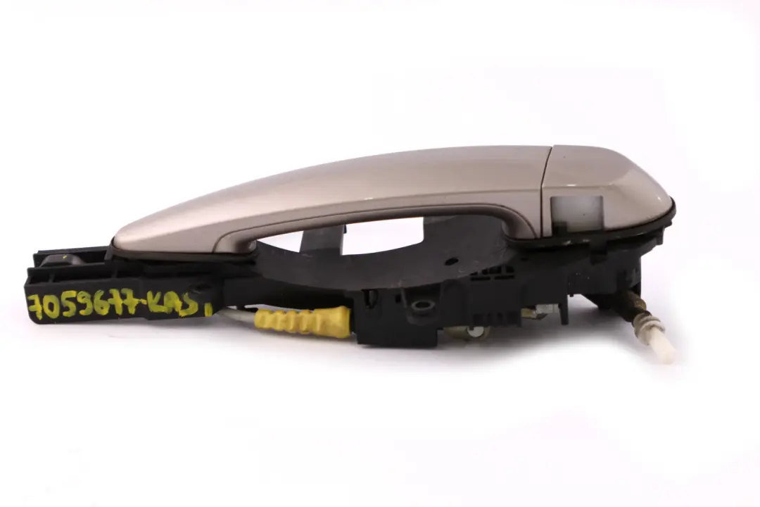 BMW 1 Series 1 E81 E87 Front Left Door Grab Handle N/S Kaschmirsilber Silver - SKU rhd-7059677-KAS1 - Part number 7059677