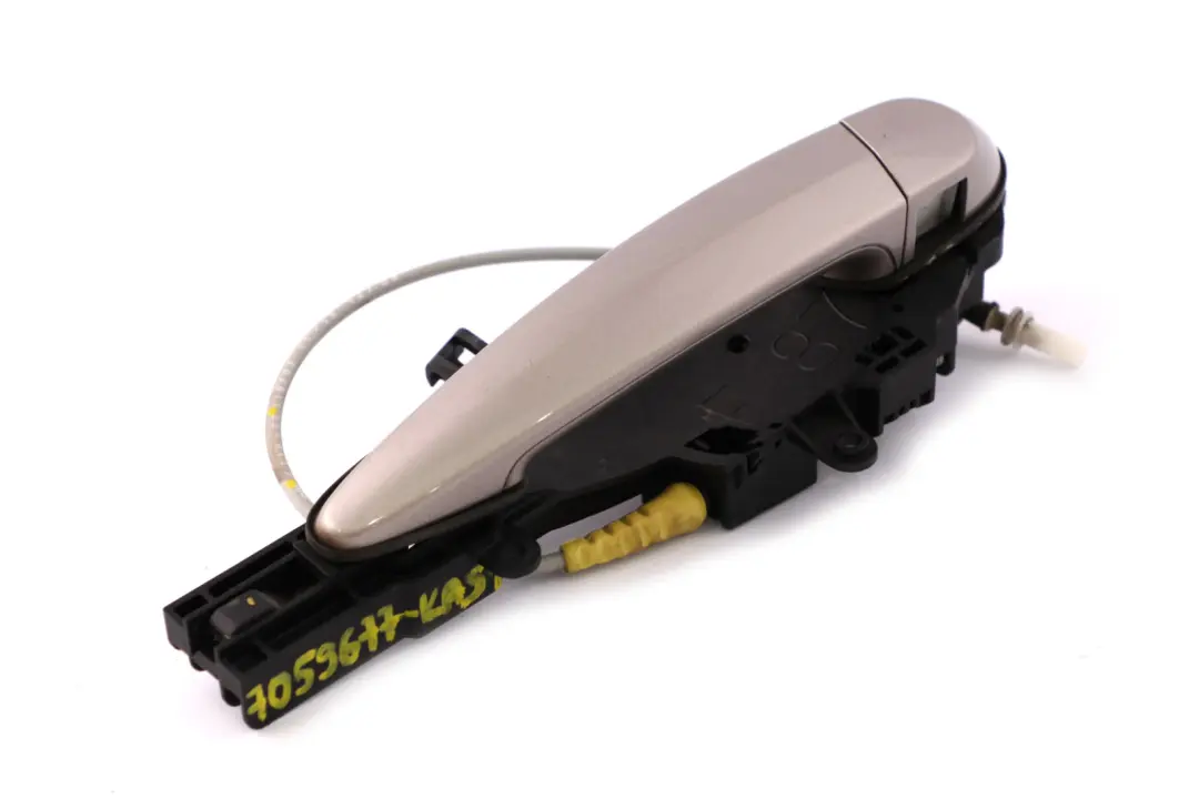 BMW 1 Series 1 E81 E87 Front Left Door Grab Handle N/S Kaschmirsilber Silver - SKU rhd-7059677-KAS1 - Part number 7059677