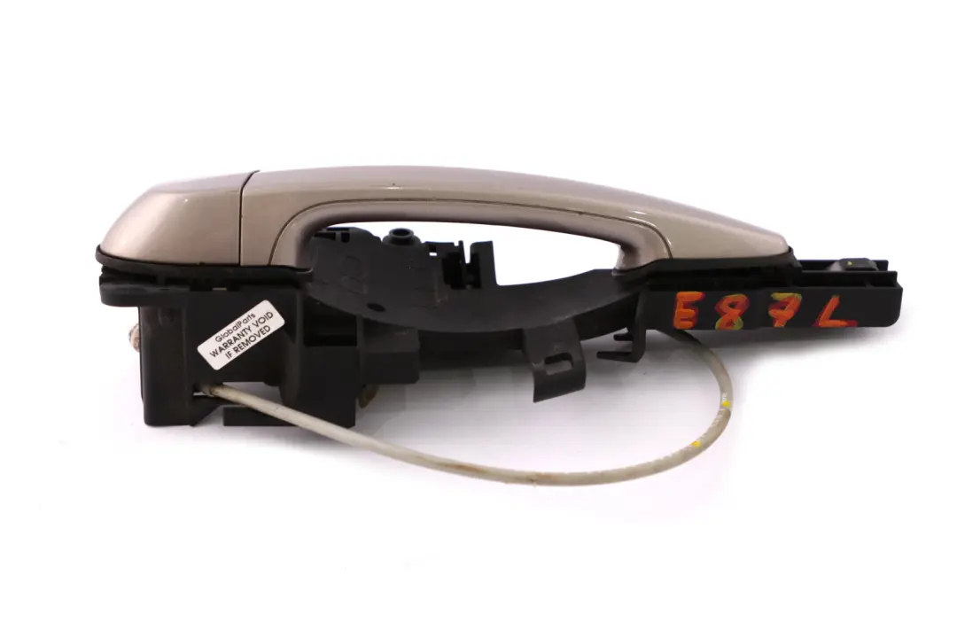 BMW 1 Series 1 E81 E87 Front Left Door Grab Handle N/S Kaschmirsilber Silver - SKU rhd-7059677-KAS1 - Part number 7059677