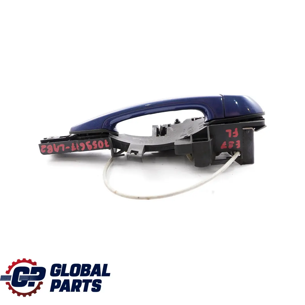 BMW 1 Series E81 E87 Complete Front Right Grab Handle O/S Le Mans Blau Blue 381 - SKU rhd-7059677-LMB2 - Part number 7059677