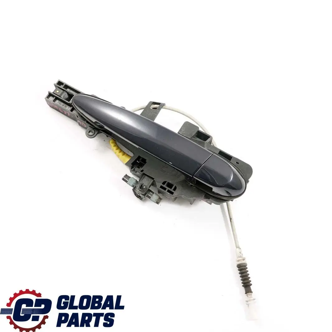 Complete Front Left Grab Handle N/S Monacoblau Monaco Blue A35 to BMW 1 Series E87 with Part number 7059677 BMW 1 Series E87 Complete Front Left Grab Handle N/S Monacoblau Monaco Blue A35 - SKU rhd-7059677-MB - Part number 7059677