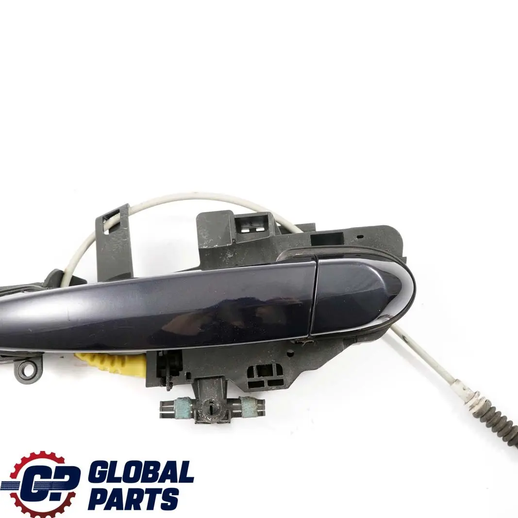 Complete Front Left Grab Handle N/S Monacoblau Monaco Blue A35 to BMW 1 Series E87 with Part number 7059677 BMW 1 Series E87 Complete Front Left Grab Handle N/S Monacoblau Monaco Blue A35 - SKU rhd-7059677-MB - Part number 7059677