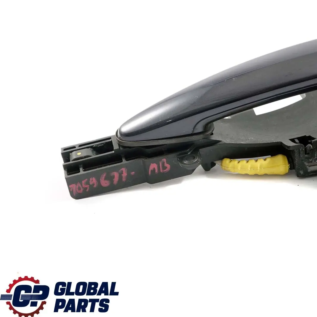 Complete Front Left Grab Handle N/S Monacoblau Monaco Blue A35 to BMW 1 Series E87 with Part number 7059677 BMW 1 Series E87 Complete Front Left Grab Handle N/S Monacoblau Monaco Blue A35 - SKU rhd-7059677-MB - Part number 7059677