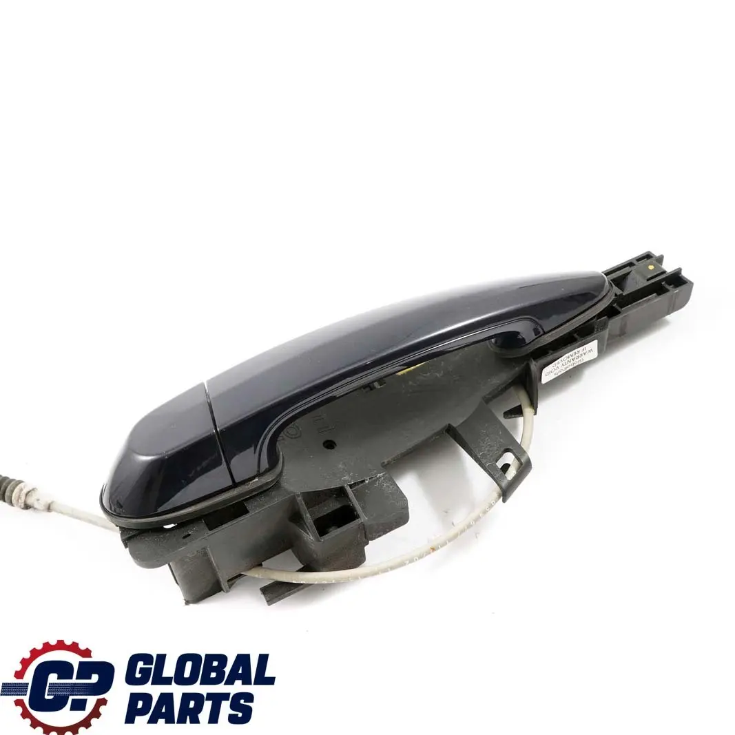 Complete Front Left Grab Handle N/S Monacoblau Monaco Blue A35 to BMW 1 Series E87 with Part number 7059677 BMW 1 Series E87 Complete Front Left Grab Handle N/S Monacoblau Monaco Blue A35 - SKU rhd-7059677-MB - Part number 7059677