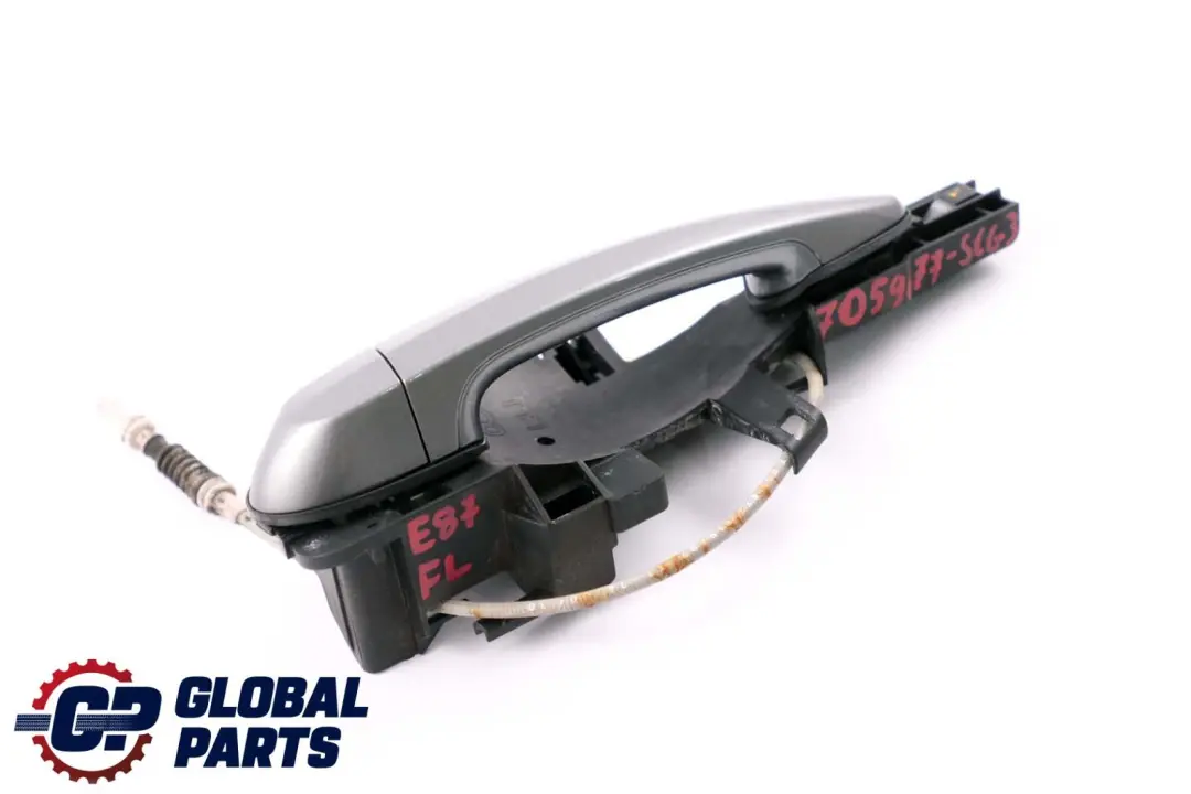 Complete Front Left N/S Grab Handle Spacegrau Metallic to BMW 1 Series E81 E87 with Part number 7059677 BMW 1 Series E81 E87 Complete Front Left N/S Grab Handle Spacegrau Metallic - SKU rhd-7059677-SCG3 - Part number 7059677