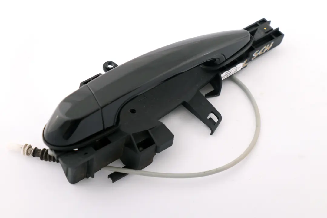 BMW 1 Series 1 E87 Complete Front Left Grab Handle N/S Schwarz 2 - SKU rhd-7059677-SCH1 - Part number 7059677